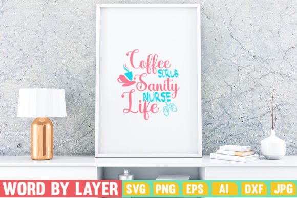 A Coffee Scrub Nurse Design Worth the Stitches