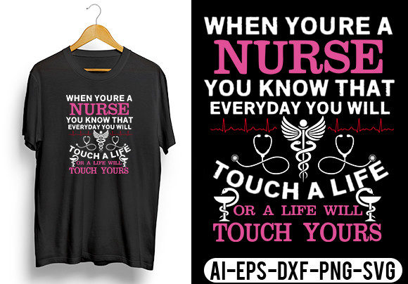 A Designer's Take on the 'When You Are a Nurse' Embroidery Design