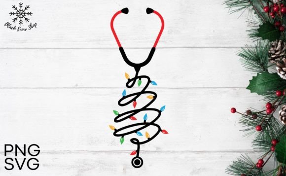 A Professional's Review of Christmas Stethoscope Nurse SVG