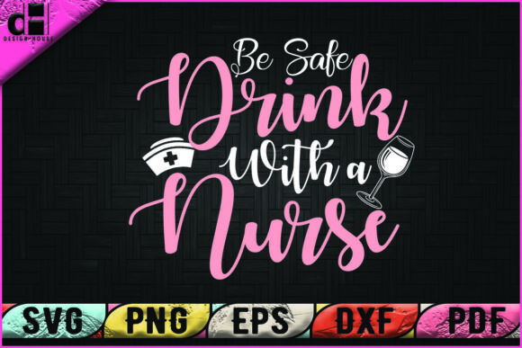 Be Safe Drink with a-Nursing Sublimation Embroidery Review