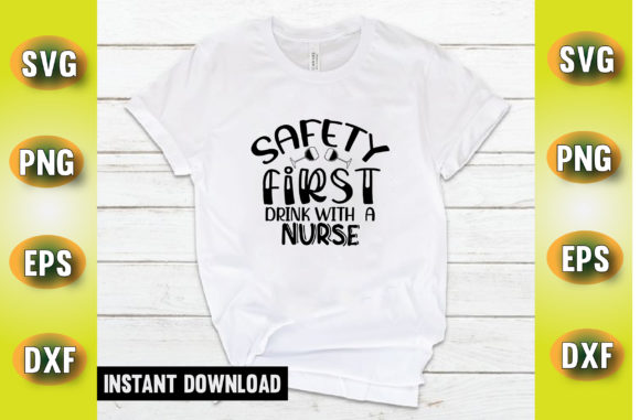 Safety First Drink with a Nurse Embroidery Design Review